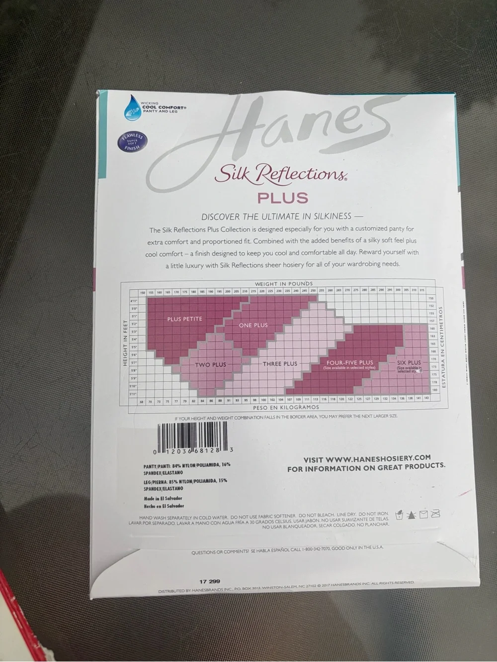 Hanes plus control